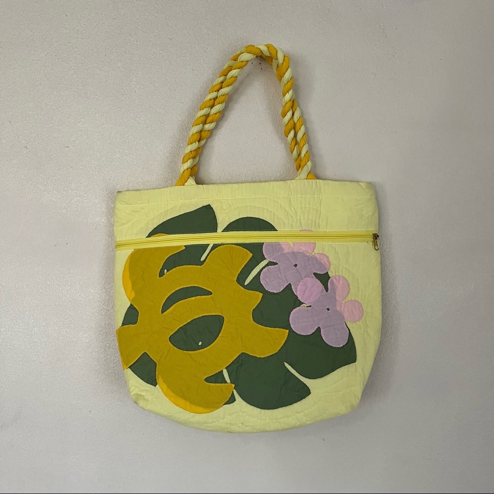 Large Hawaiian Quilt Bag
